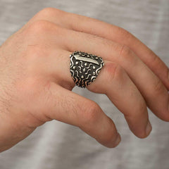 Bague pour homme Elif en argent