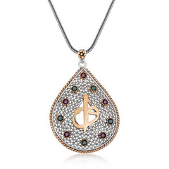 Collier authentique pour femme en argent Elif Vav