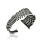 Bracelet pour femme en argent à motifs antiques