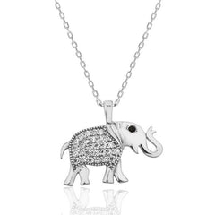 Silver Elephant Women's Necklace