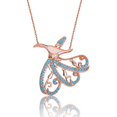 Silver Whirling Dervish Women's Necklace