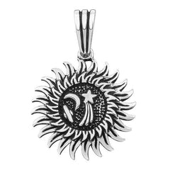 Silver Galaxy Men's Necklace