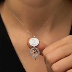 Silver Secret Love Necklace