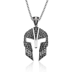 Silver Gladiator Men's Necklace