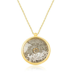 Silver Gold Esmaul Husna Women's Necklace