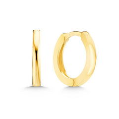 Silver Gold Hoop Women's Earring