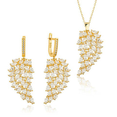 Silver Gold Angel Wing Women Set