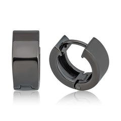 Boucle d'oreille créole en argent pour homme