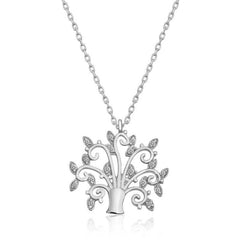 Silver Tree of Life Women's Necklace