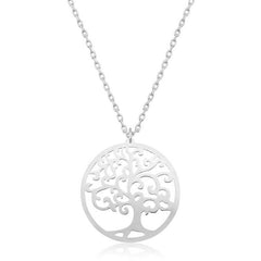 Silver Tree of Life Women's Necklace