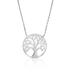 Silver Tree of Life Women's Necklace