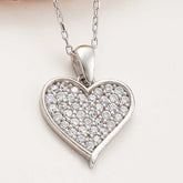 Silver Heart Women's Necklace