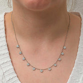 Silver Heart Lucky Women's Necklace