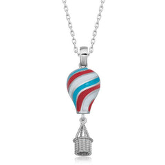 Silver Cappadocia Balloon Women's Necklace