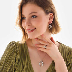 Silver Tiger Figured Woman Set