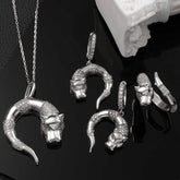 Silver Tiger Figured Woman Set