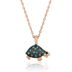 Silver Turtle Women's Necklace
