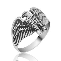 Silver Eagle Men's Ring