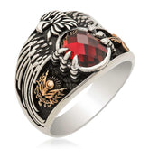 Silver Eagle Men's Ring