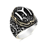 Silver Kayi Tribe Crest Ring