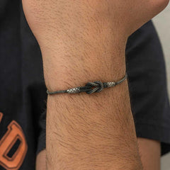 Silver Kazaziye Knot Bracelet