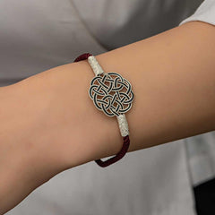 Bracelet tricoté Kazaziye en argent