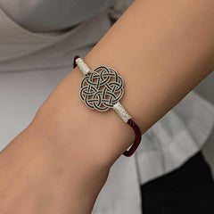 Bracelet tricoté Kazaziye en argent