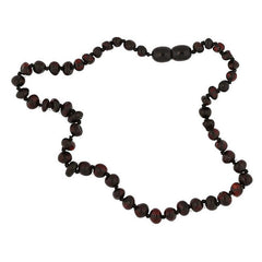 Baby Drop Amber Teeth Necklace