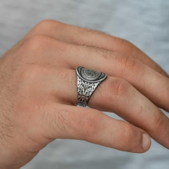 Silver Word of Tawhid Men's Ring