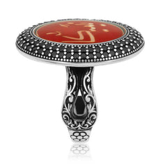 Bague personnalisée en argent pour femme