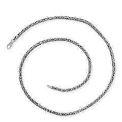 Silver King Chain - 2.50 mm Round