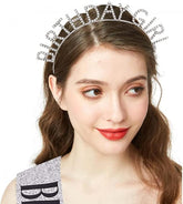 Nessiworld Silver Crystal Stone Birthday Girl Birthday Crown Imported Product A Quality 17x16 cm