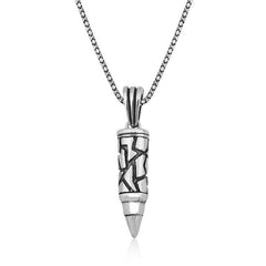 Silver Bullet Men's Necklace