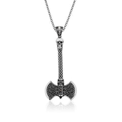 Collier pour homme Silver Axe