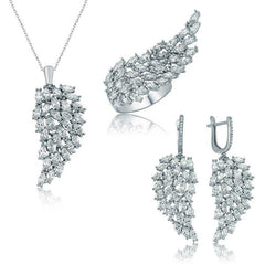 Silver Angel Wing Women Set