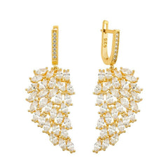 Silver Angel Wing Earrings