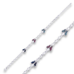 Silver Butterfly Women's Bracelet