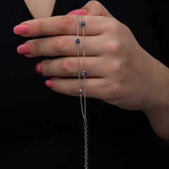 Silver Evil Eye Women's Bracelet