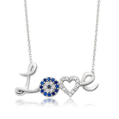 Silver Love Women's Necklace