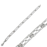 Gümüş Oksitli Erkek Bileklik