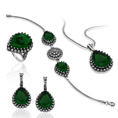 Silver Hurrem Sultan Ladies Set