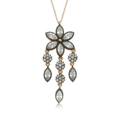 Silver Daisy Women's Necklace
