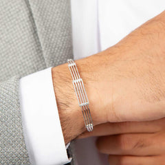 Bracelet homme en argent