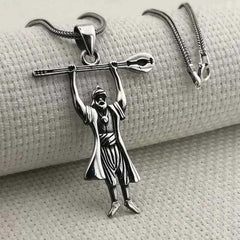 Silver Pir Sultan Abdal Men's Necklace