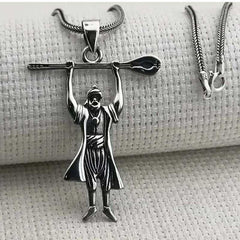 Silver Pir Sultan Abdal Men's Necklace