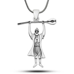 Silver Pir Sultan Abdal Men's Necklace