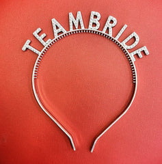 Nessiworld Gümüş Renk Team Bride Taç Plastik – Gelin ve Nedime Tacı