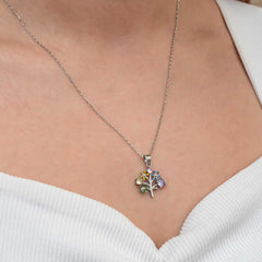 Silver Color Tree of Life Women's Necklace
