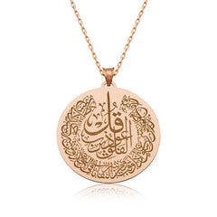 Silver Rose Felak Surah Ladies Necklace