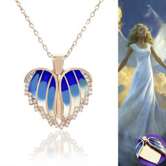 Silver Rose Heart Name Necklace for Women